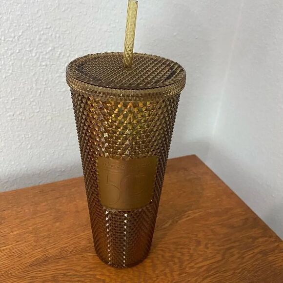 Starbucks Disney 50th Anniversary Gold Cup - Picture 5 of 11